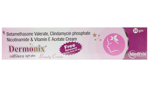 Dermonix Beauty Cream (Free Beauty Soap 50gm) image