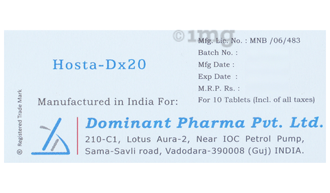 Hosta-DX20 Tablet image