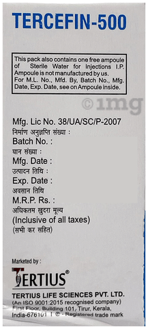 Tercefin 500 Injection image Tercefin 500 Injection image
