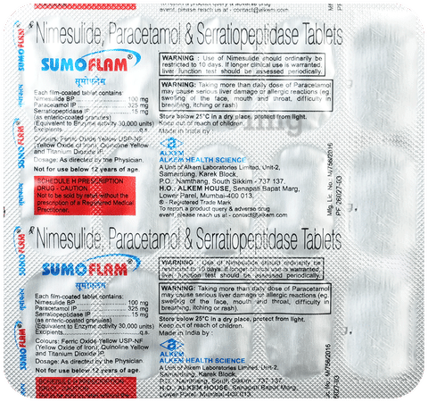 Sumoflam Tablet image