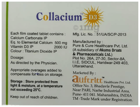 Collacium D3 Tablet image Collacium D3 Tablet image