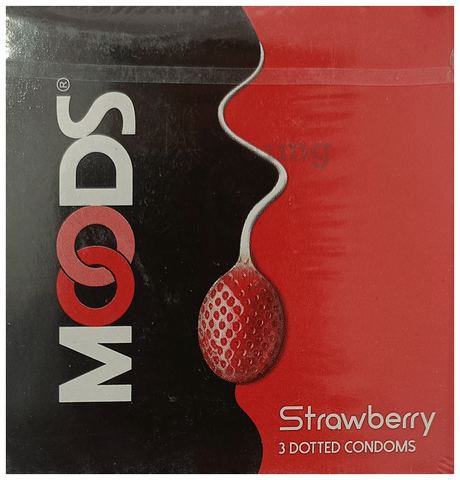 MOODS Dotted Condom Strawberry image MOODS Dotted Condom Strawberry image