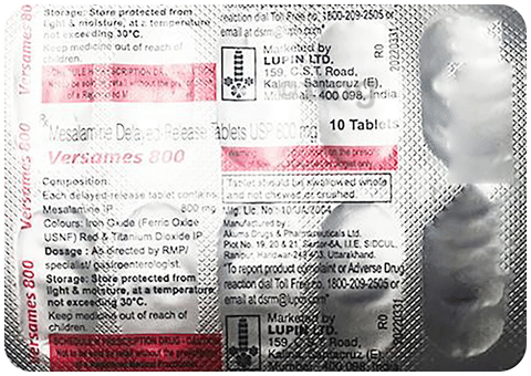 Versames 800mg Tablet image