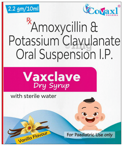 Vaxclave Dry Syrup Vanilla