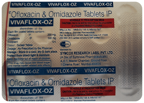 Vivaflox-OZ Tablet image Vivaflox-OZ Tablet image