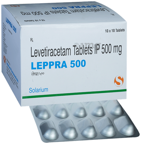 Leppra 500mg Tablet image