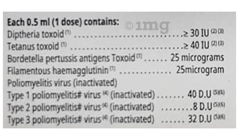 Pentaxim Vaccine image