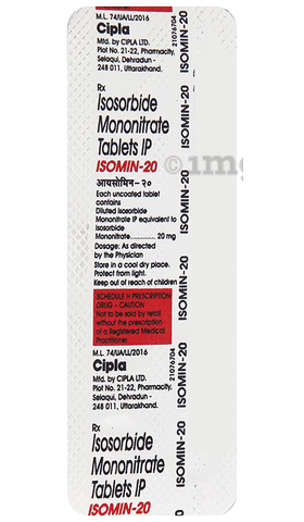 IsoMIN 20mg Tablet image