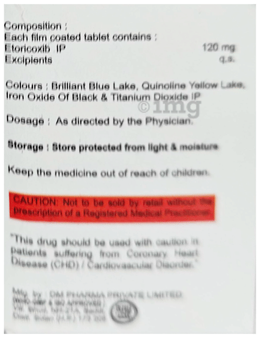 Dezogesic 120 Tablet image Dezogesic 120 Tablet image