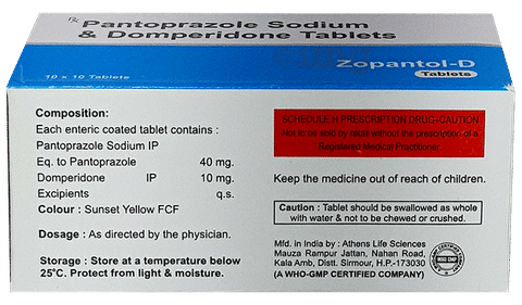 Zopantol-D Tablet image