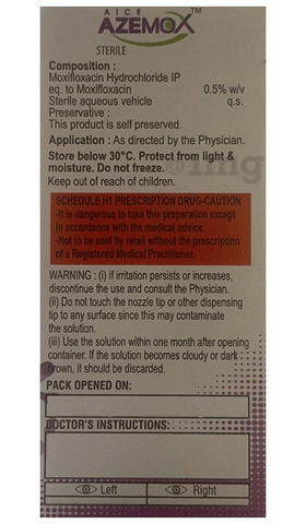 Azemox 0.5% Eye Drop image