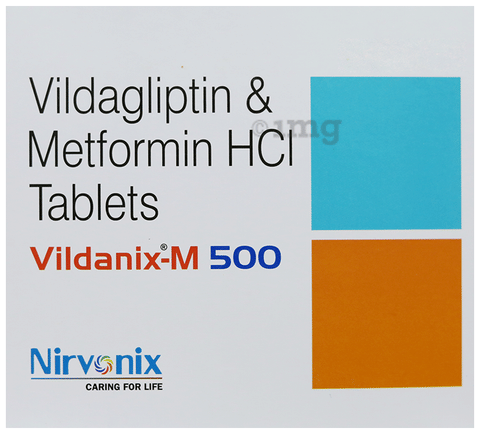 Vildanix-M 500 Tablet image
