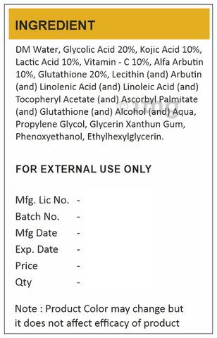 glutathione ingredient in chemical peel Epify Shot, Exfoliating for Face and Body, Deep Skin Renewal with Glutathione & Arbutin, Gentle Peeling and Hydration, 2.54 Fl Oz (Pack of 1) : Beauty & Personal Care Glutathione Chemical Peel Mask -