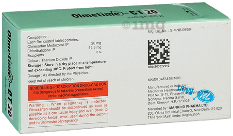Olmetime-CT 20 Tablet image