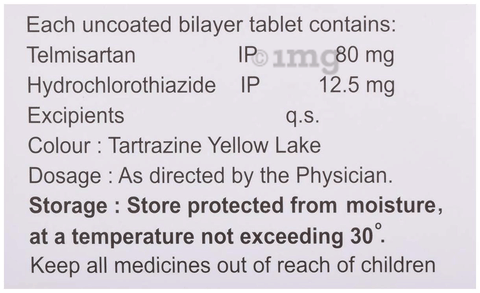 Telzox-H 80 Tablet image Telzox-H 80 Tablet image