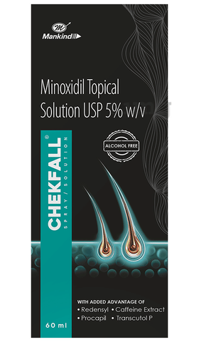 Chekfall 5% Topical Solution Alcohol Free image Chekfall 5% Topical Solution Alcohol Free image