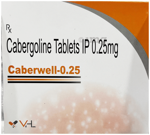 Caberwell 0.25 Tablet image Caberwell 0.25 Tablet image