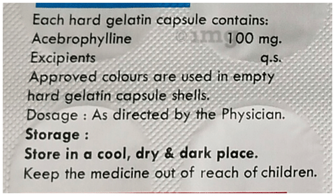 Aceday 100 Capsule image Aceday 100 Capsule image