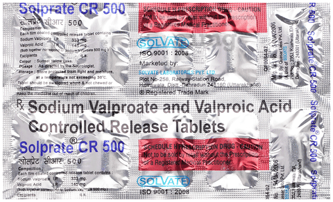 Solprate CR 500 Tablet image