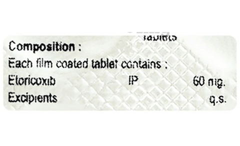 Etorixob 60 Tablet image Etorixob 60 Tablet image