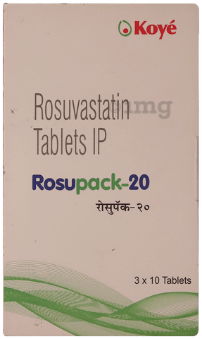 Rosupack 20 Tablet image Rosupack 20 Tablet image