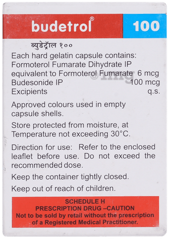 Budetrol 6mcg/100mcg Rotacap