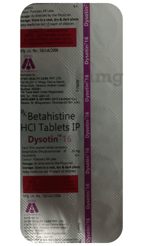 Dysotin 16 Tablet image Dysotin 16 Tablet image