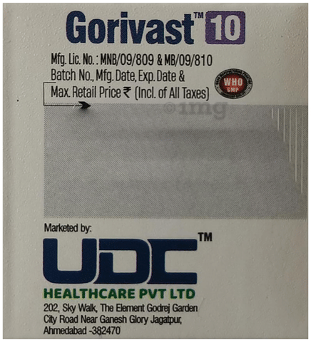 Gorivast 10 Tablet image Gorivast 10 Tablet image