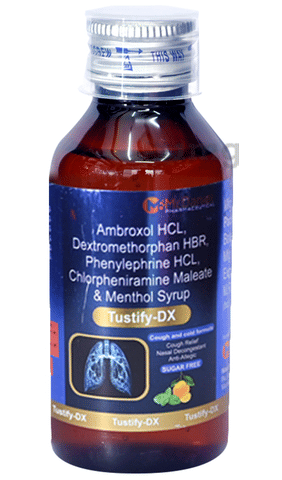 Tustify-DX Syrup Sugar Free image Tustify-DX Syrup Sugar Free image