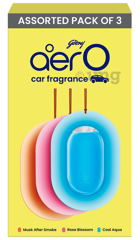 Godrej aer O Car Fragrance Assorted Pack Each): Buy box of