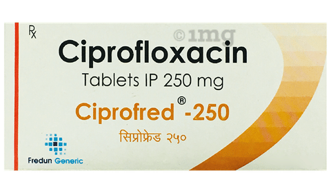 Ciprofred 250 Tablet image Ciprofred 250 Tablet image