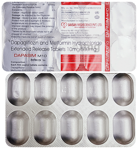 Dapasim M 10 Tablet ER image Dapasim M 10 Tablet ER image