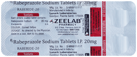 रैबराइड 20mg टैबलेट image रैबराइड 20mg टैबलेट image