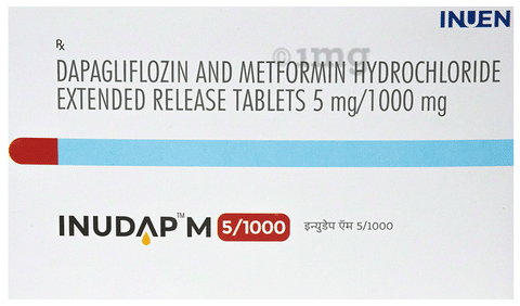 Inudap M 5/1000 Tablet ER