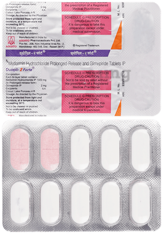 Duopil 2 Forte Tablet PR image