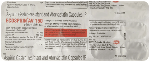 Ecosprin-AV 150 Capsule image