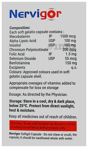 Nervigor Soft Gelatin Capsule image