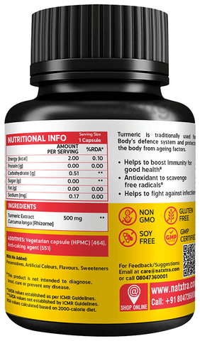 NatXtra Curcumin Capsule image NatXtra Curcumin Capsule image