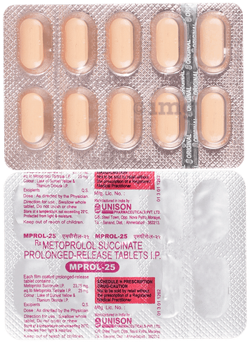 Mprol 25mg Tablet