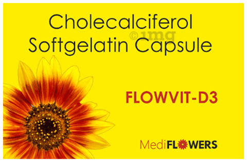 Flowvit-D3 Soft Gelatin Capsule image