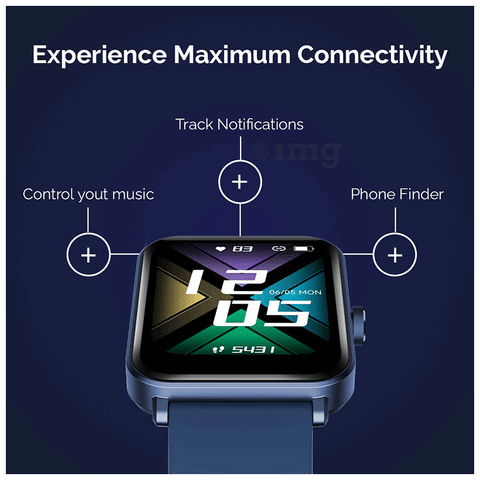 GOQii Smart Vital Max with 5 Lakh Health 1 Lakh Life Insurance