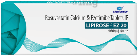 Lipirose-EZ 20 Tablet image Lipirose-EZ 20 Tablet image