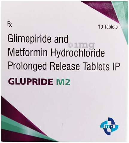 Glupride M2 Tablet PR image Glupride M2 Tablet PR image