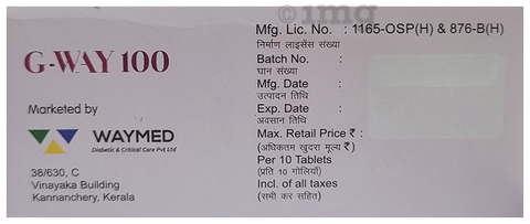 G-Way 100 Tablet
