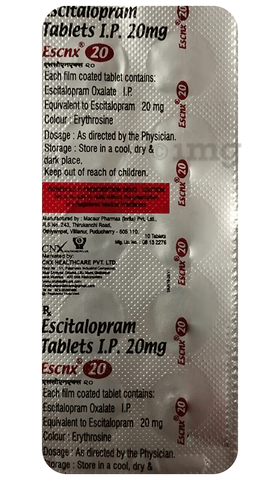Escnx 20mg Tablet image