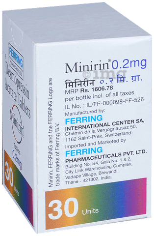 Minirin 0.2mg Tablet image