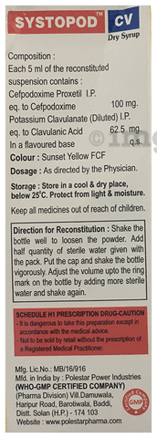 Systopod CV Dry Syrup