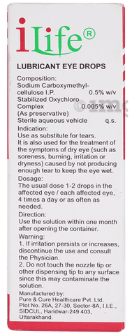 Ilife 0.5% Eye Drop image