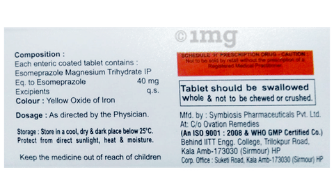 Esoneu 40 Tablet image Esoneu 40 Tablet image