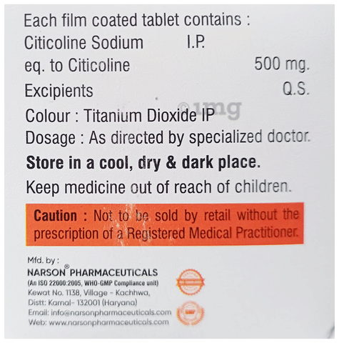 Citinig 500 Tablet image Citinig 500 Tablet image